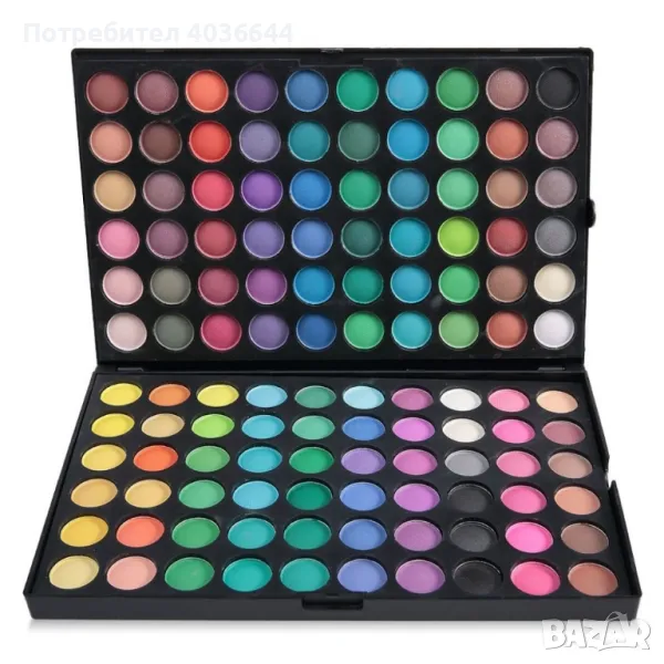 Сенки за очи – палитра със 120 различни дълготрайни цвята, снимка 1