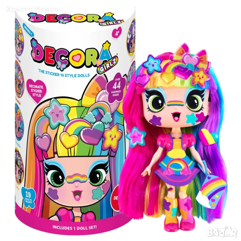 Красива кукла Decora с 44 изненади комплект, снимка 1