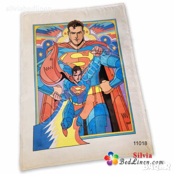 ПРОМОЦИЯ! -25%! Детско одеяло Супермен. Купи и спести 9.75!, снимка 1