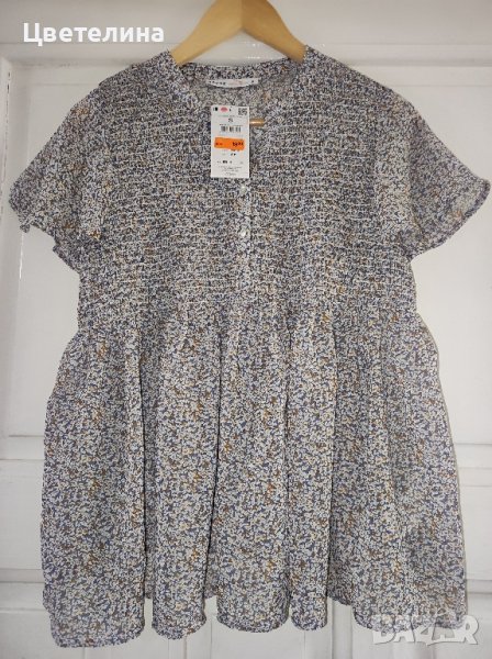 Дамска блуза с цветя HOUSE размер S цена 19.90 лв., снимка 1
