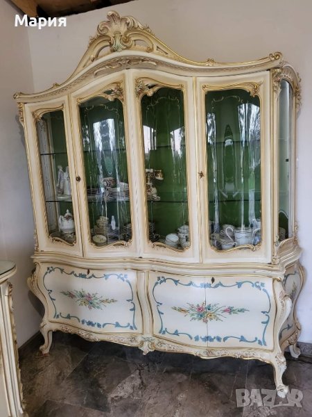 Италианска барокова витрина б31, снимка 1