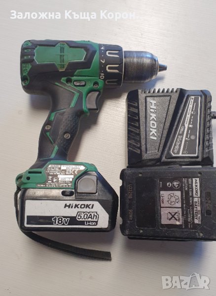 Акумулаторен ударен винтоверт HiKOKI /Hitachi/ DV18DBSL, снимка 1