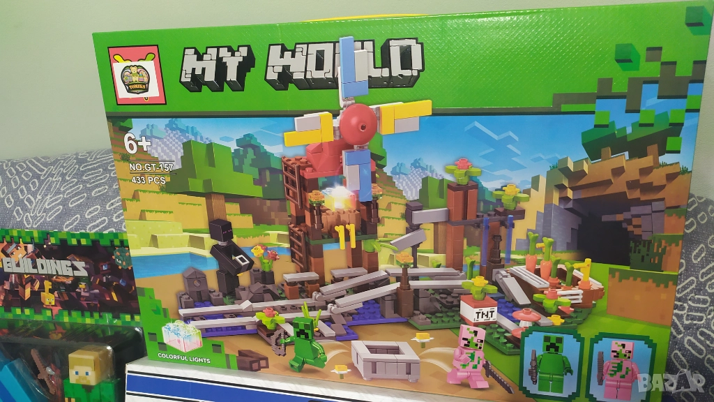 Майнкрафт конструктор 433 части , снимка 1