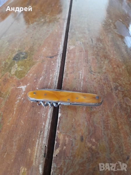 Стар джобен нож,ножче,ножка #131, снимка 1