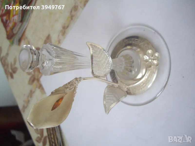 Много красива изработка на изкуствено цвете., снимка 1