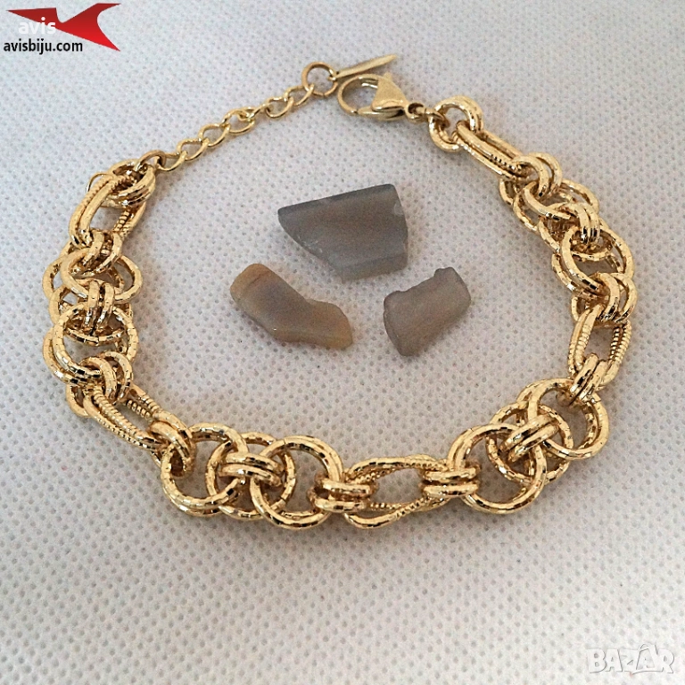 Гривна с 14К златно покритие 234834, снимка 1