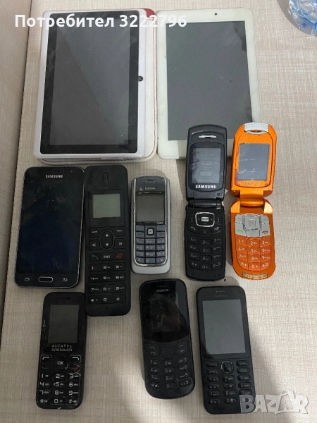 Стари телефони и таблети(таблета работи), снимка 1