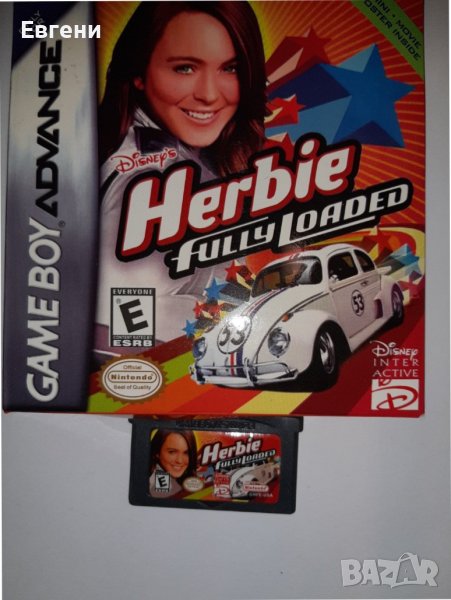 Herbie fully loaded Игри за Нинтендо DS lite Game boy advance Game boy color, снимка 1