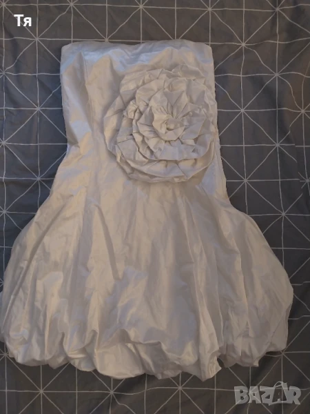 Дамска рокля в бяло, снимка 1