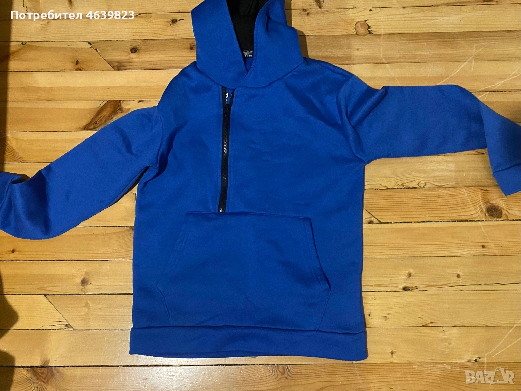 Син суичър, снимка 1