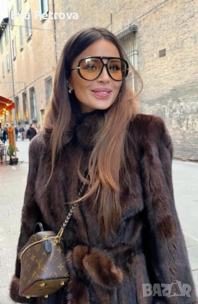 Mink coat Дамско палто от Норка S/M , снимка 1