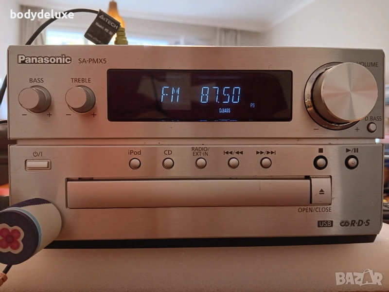 Panasonic SA-PMX5 аудио система без колони, снимка 1