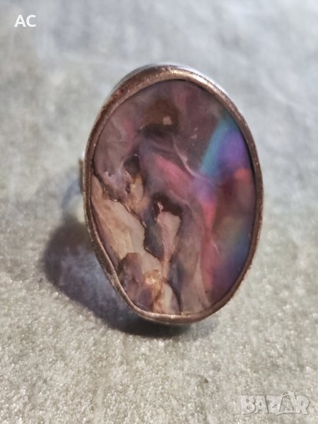 сребърен пръстен , снимка 1