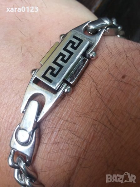 Мъжка гривна шарка Versace, снимка 1