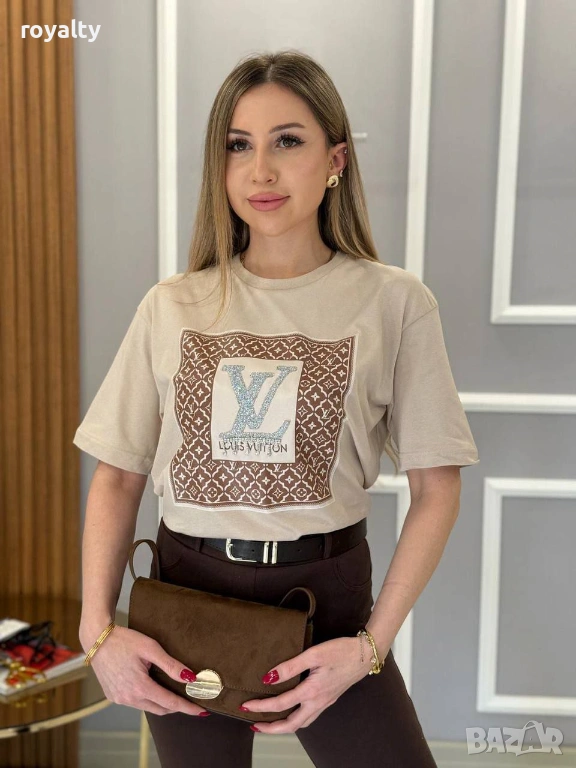 Louis Vuitton Нова Дамска Тениска , снимка 1