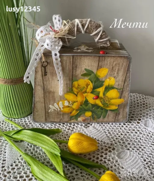 Кутия чантичка-Пролет!, снимка 1