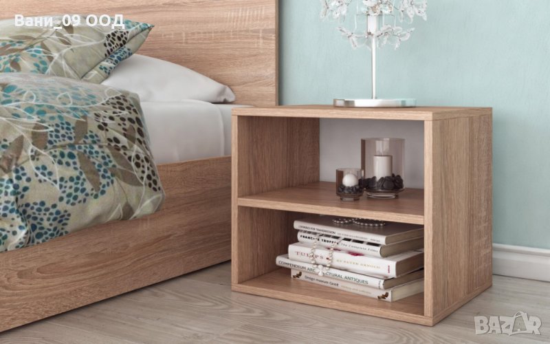 Нощно шкафче с изчистен дизайн, снимка 1