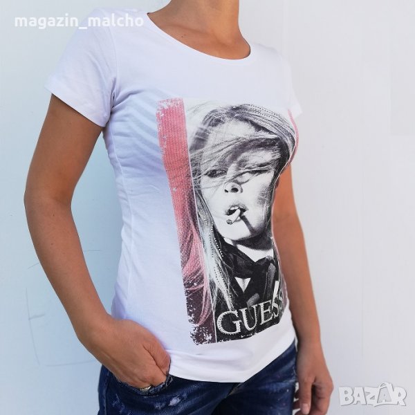 ДАМСКА ТЕНИСКА – GUESS; размери: M, L, XL, снимка 1