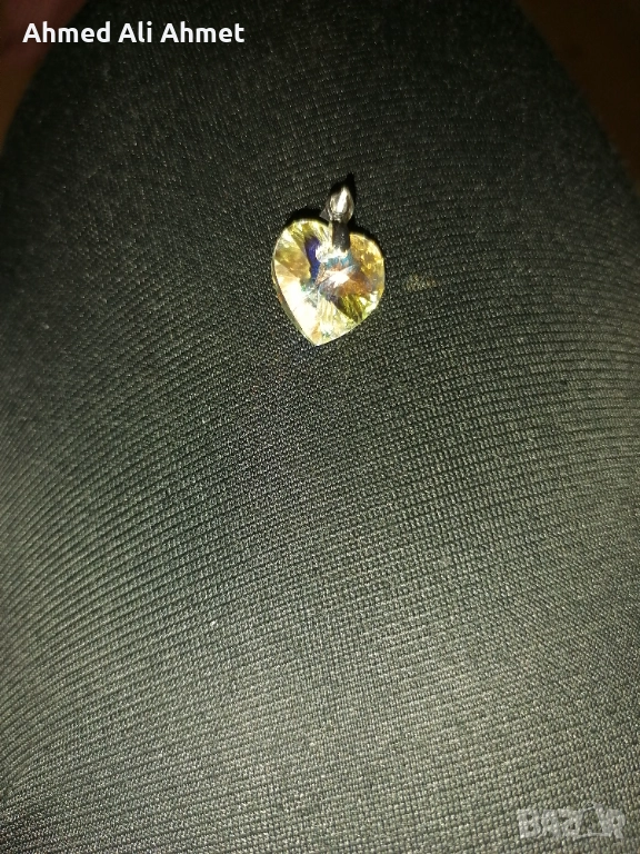 Ново сърце за колие СВАРОВСКИ!Идеален за подарък за дама, снимка 1