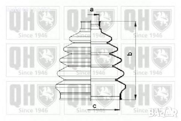 Комплект маншон за полуоска за Форд Кугър / FORD Cougar 1998-2001 г. , снимка 1