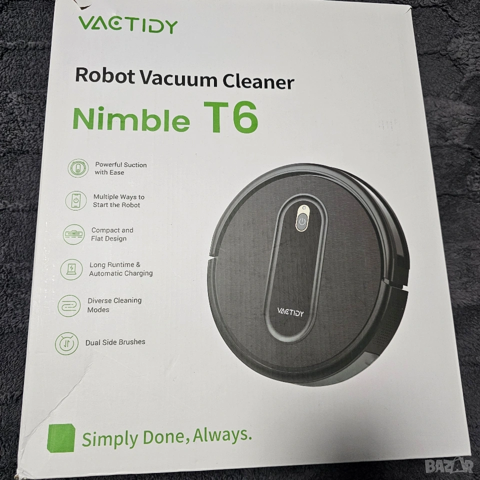 Робот прахосмукачка Vactidy Nimble T6. , снимка 1