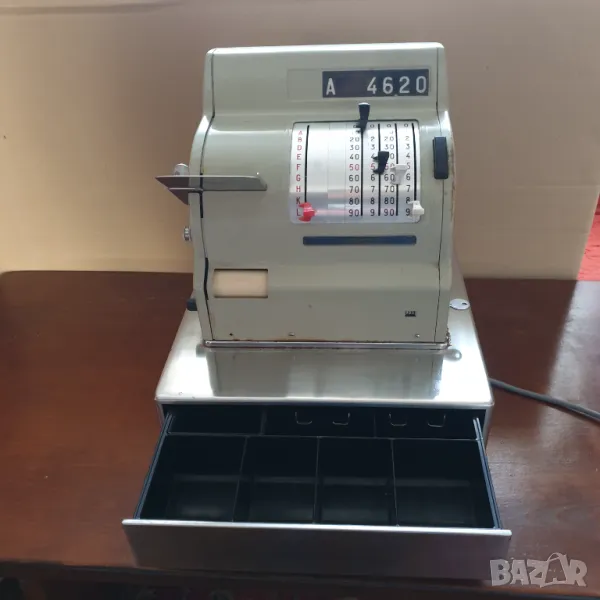 Стар колекционерски касов апарат, снимка 1