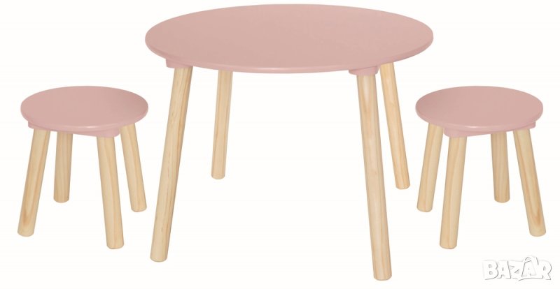 Детска маса с два стола, снимка 1