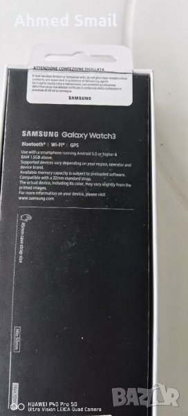 Samsung Galaxy Watch 3 45mm SM 840 бартер за Aplle watch, снимка 1
