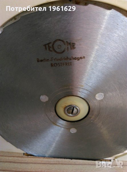 Немска резачка за колбаси и хляб , снимка 1