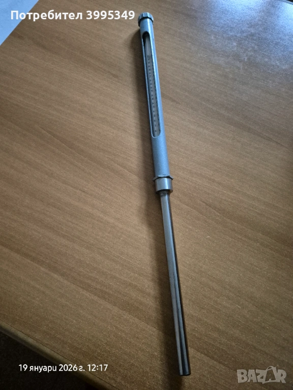 Термометър живачен с обхват 0 - 1000 градуса., снимка 1