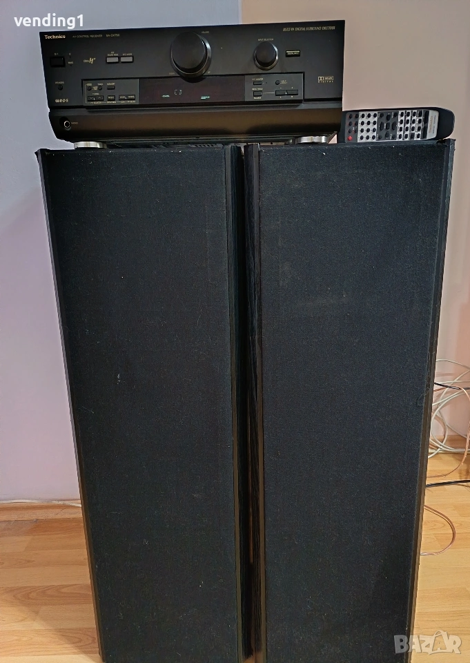 Усилвател Technics +колони Sharp CP-7700, снимка 1