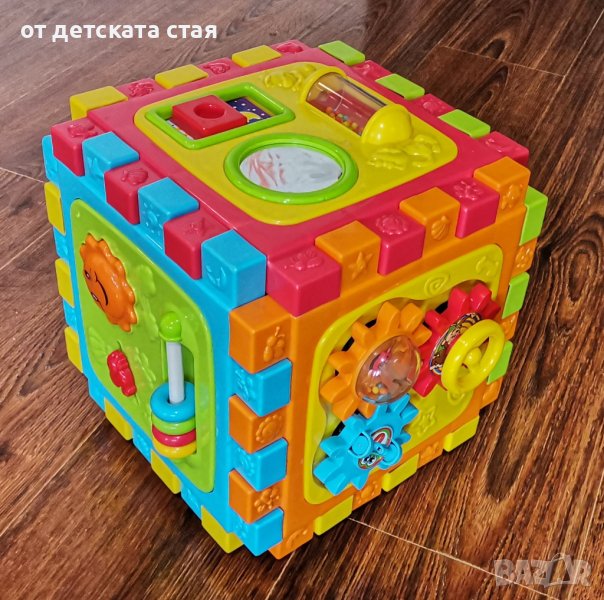 Голям детски интерактивен куб, снимка 1