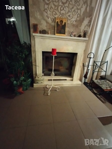 Продавам свещник от ковано желязо , снимка 1