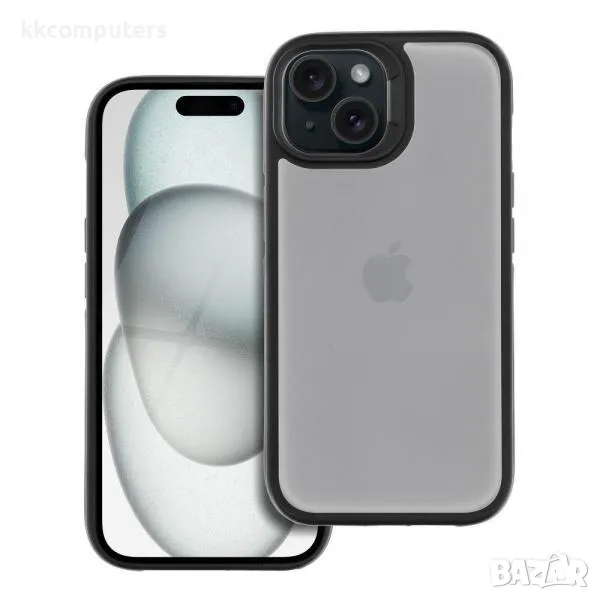 Калъф силикон Neo / Черна рамка / за iPhone 13 6.1 Баркод : 3131893, снимка 1