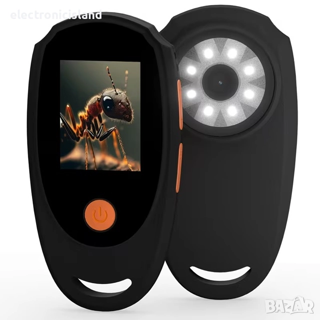 Ръчен цифров микроскоп с 2.0" цветен IPS екран, лупа за деца, 500x увеличение, 8х LED светлини, USB, снимка 1