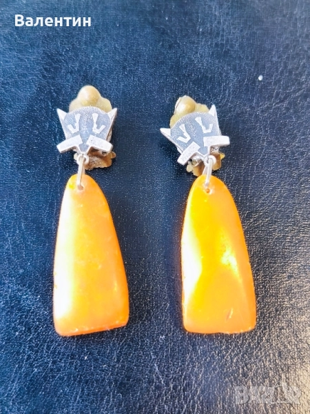 Кехлибарени обеци, снимка 1