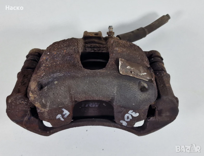 Преден Ляв Спирачен Апарат Пежо Peugeot 308 1.4 1.6 VTi 2007-2016г., снимка 1