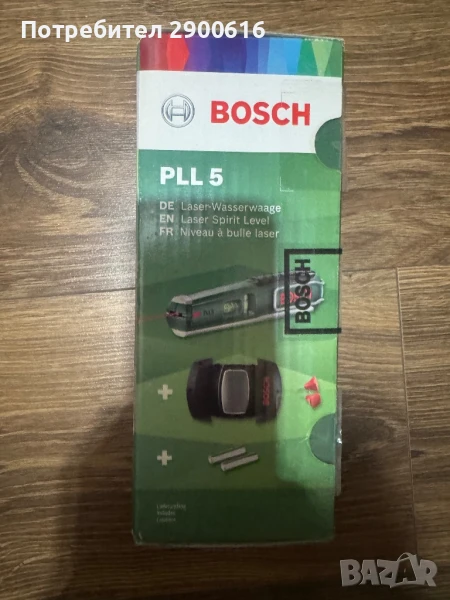 Линеен лазерен нивелир Bosch, снимка 1