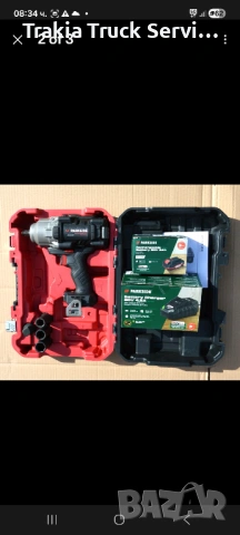 Ударен акумулаторен гайковерт Parkside, снимка 3 - Винтоверти - 53601355