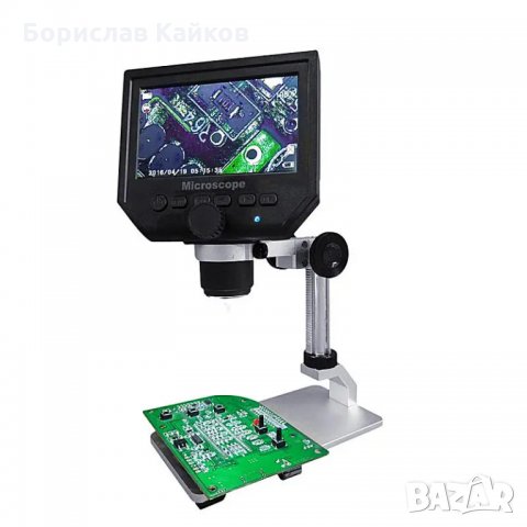 G600 Digital 1-600X 3.6MP 4.3 HD LCD Микроскоп, снимка 2 - Ремонт на друга електроника - 33256652