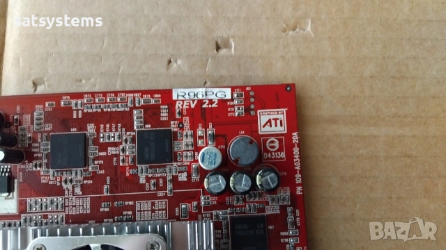 Видео карта ATi Radeon GeCube 9600 XT 256MB DDR 128bit AGP, снимка 7 - Видеокарти - 53397544