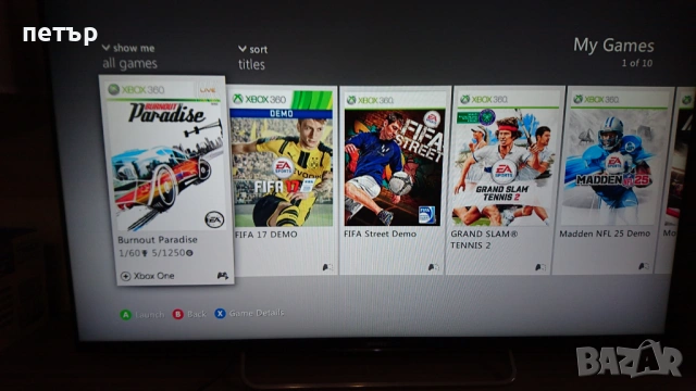 Xbox 360 slim 250Gb, снимка 7 - Xbox конзоли - 53396250