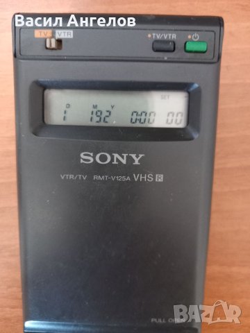 SONY - VTR/TV RMT-V125A VHS  R, снимка 2 - Други - 40539445