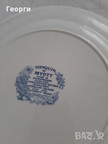 Порцеланова чиния, снимка 3 - Чинии - 33283466