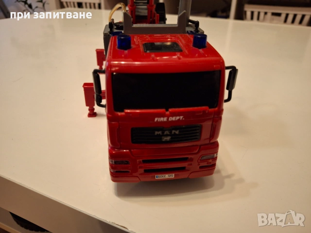Пожарна Man и Mercedes, Volvo FM бетоновоз, Dickie, големи, снимка 13 - Коли, камиони, мотори, писти - 50575408
