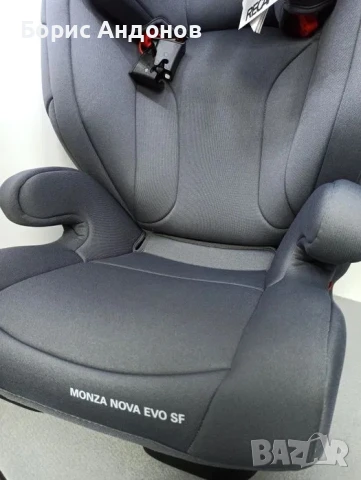 Детско столче RECARO Monza Nova EVO SEATFIX - Simply Gray, снимка 5 - Столчета за кола и колело - 48386142