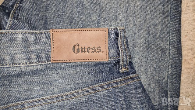 Дънки мъжки, Guess Jeans Montara, размер W32 L32, 85% памук, снимка 3 - Дънки - 40842093