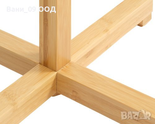 100% бамбук! Закачалка за якета и палта, снимка 2 - Закачалки - 40814266