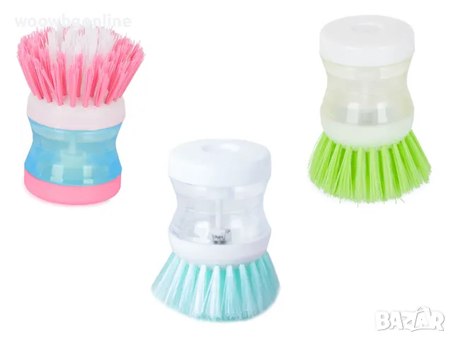 Четка за съдове с дозатор, снимка 9 - Други стоки за дома - 49136426