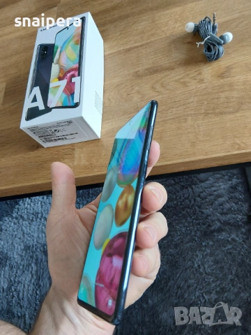 Смартфон Samsung Galaxy A71, снимка 6 - Samsung - 53609596
